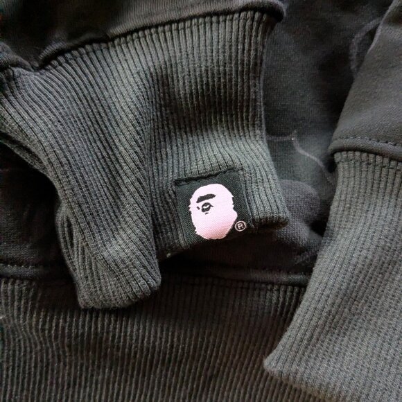 NWT: BAPE (BATHING APE®) X Inter Miami CF Camo Pullover Hoodie Black - Size M - Picture 4 of 10